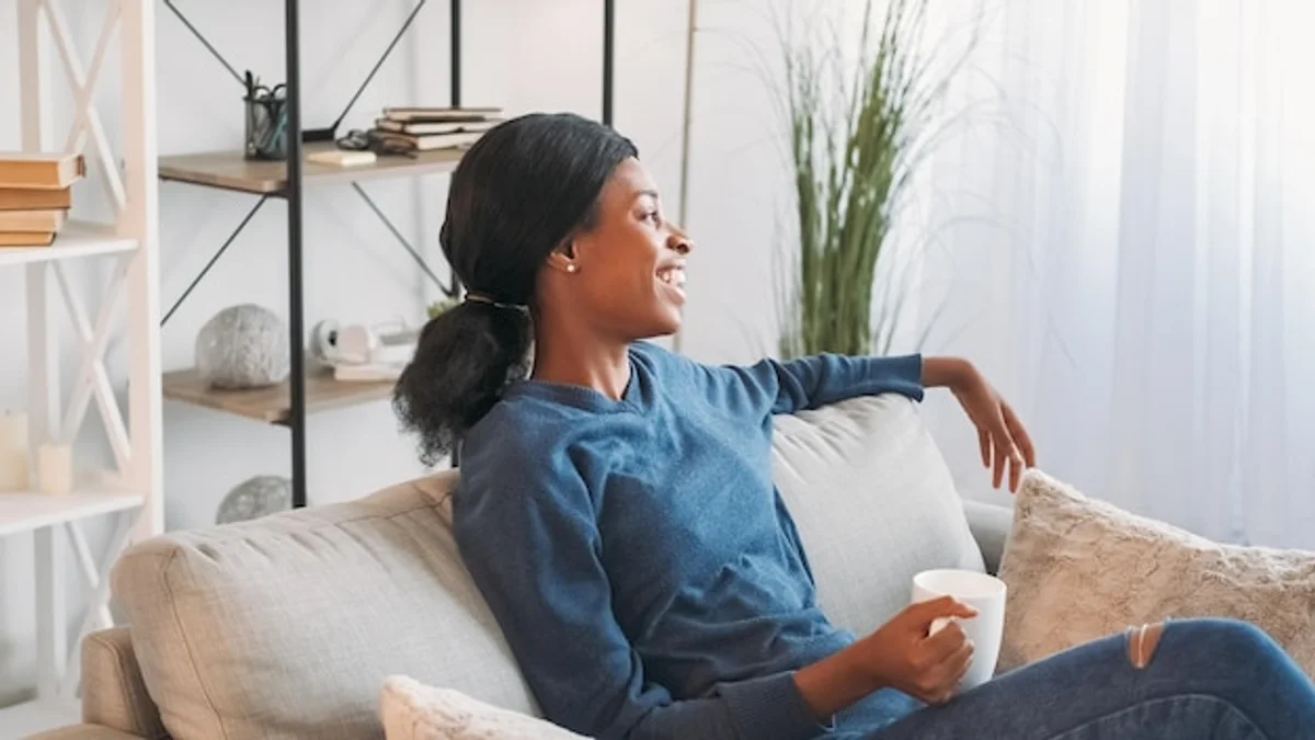 relaxed home atmosphere decor weekend