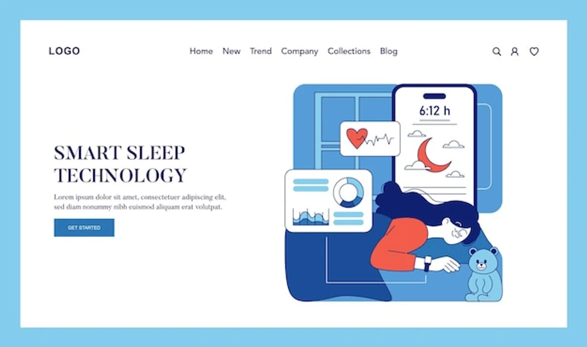 sleep tracking app modern nighttime skincare