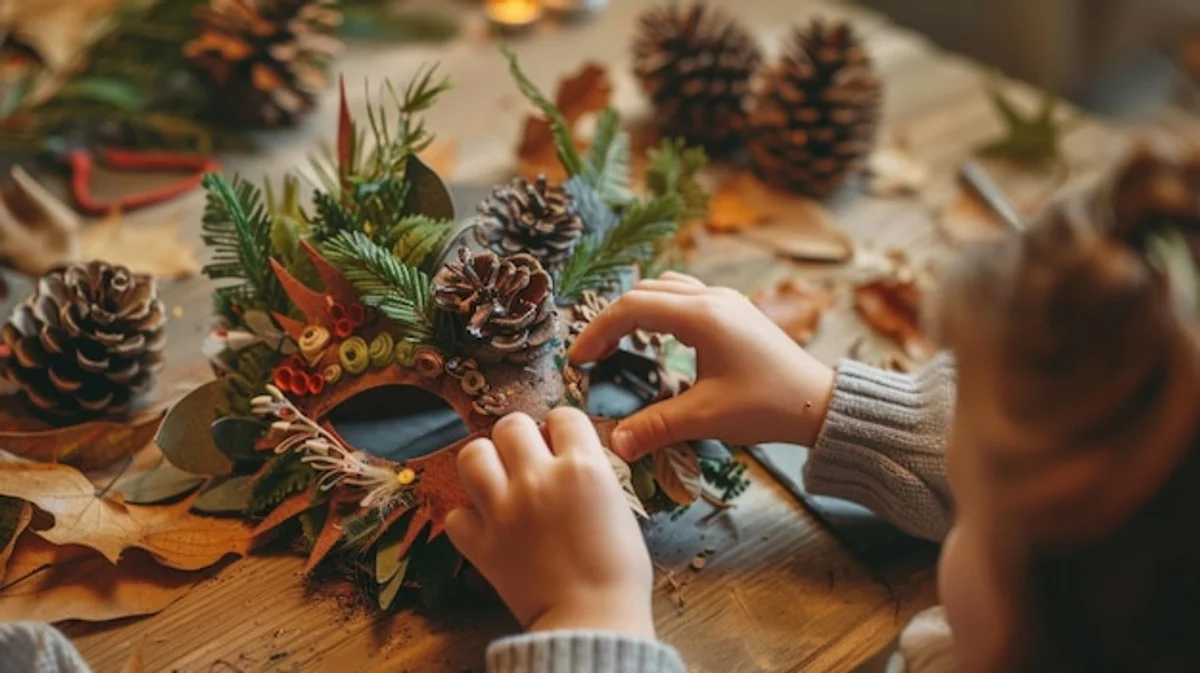 homemade autumn decorations from recycled materials