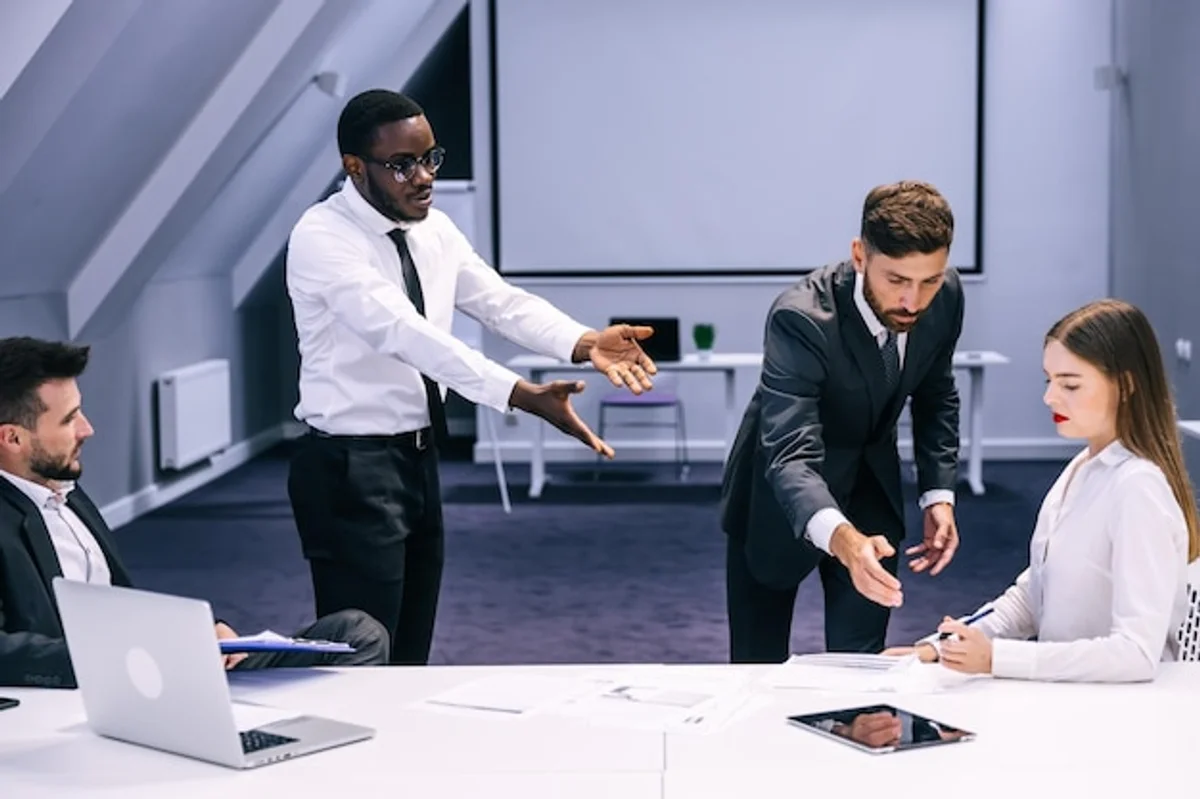 conflict resolution at work diverse people