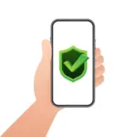 android smartphone data privacy illustration