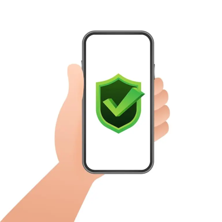 android smartphone data privacy illustration