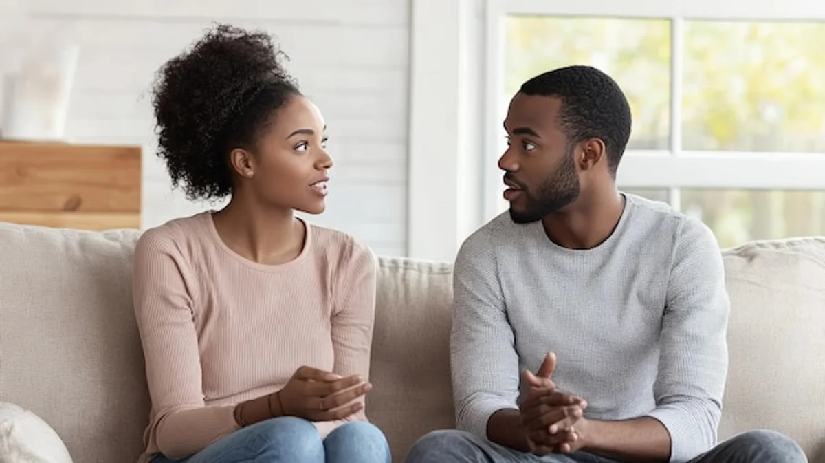 couple communication emotional honesty modern home