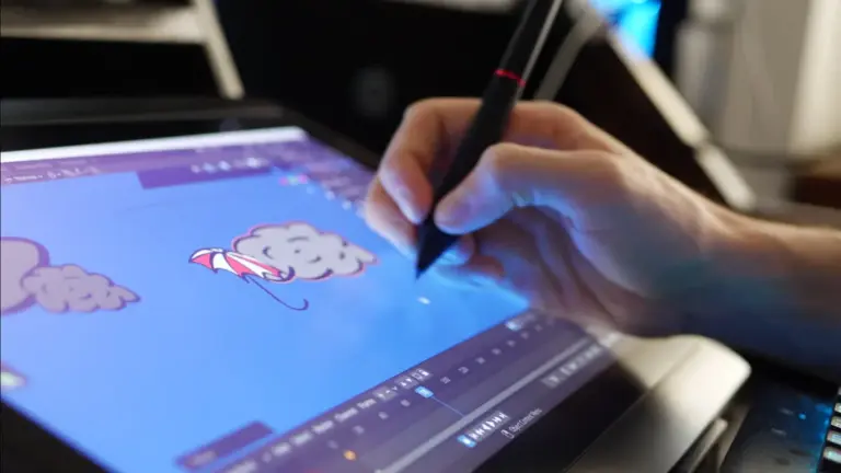 digital drawing app interface for beginners tablet stylus