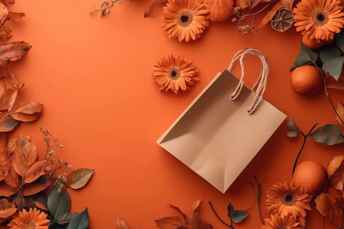 cosy autumn shopping online