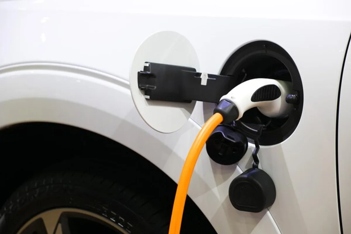 electric car charging station in Prague