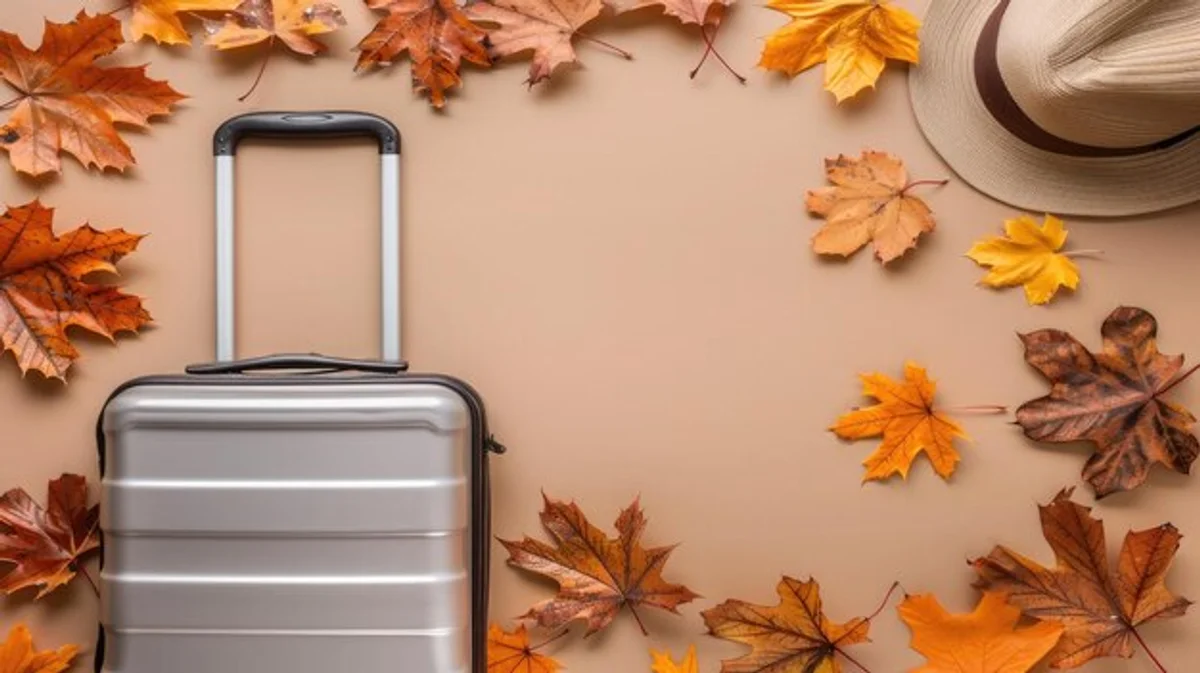 packing autumn suitcase cozy