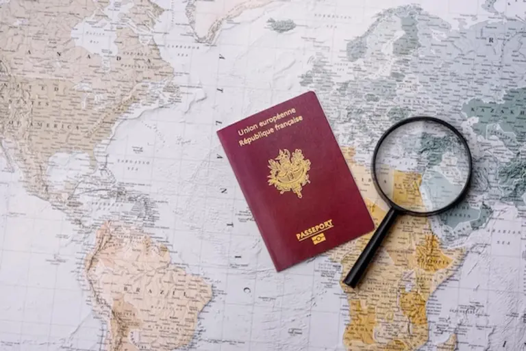 europe budget travel passport map adventure