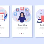 modern european time management app UI workspace productivity