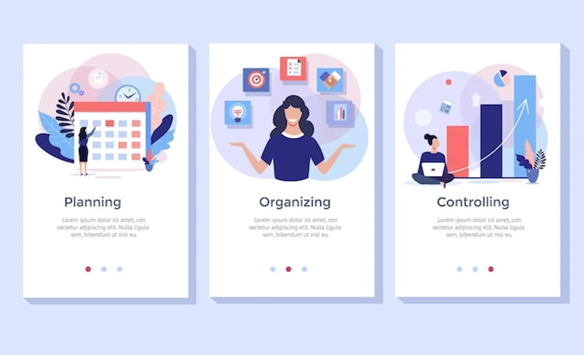 modern european time management app UI workspace productivity