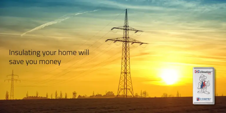 family saving energy in winter home czech