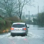 fuel saving tips autumn car Czech road rain