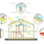 energy saving home Czech winter insulation modern