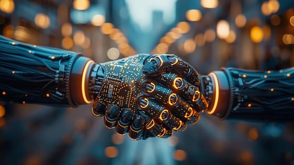 artificial intelligence teamwork business autumn