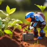 smart plant soil sensor indoor autumn