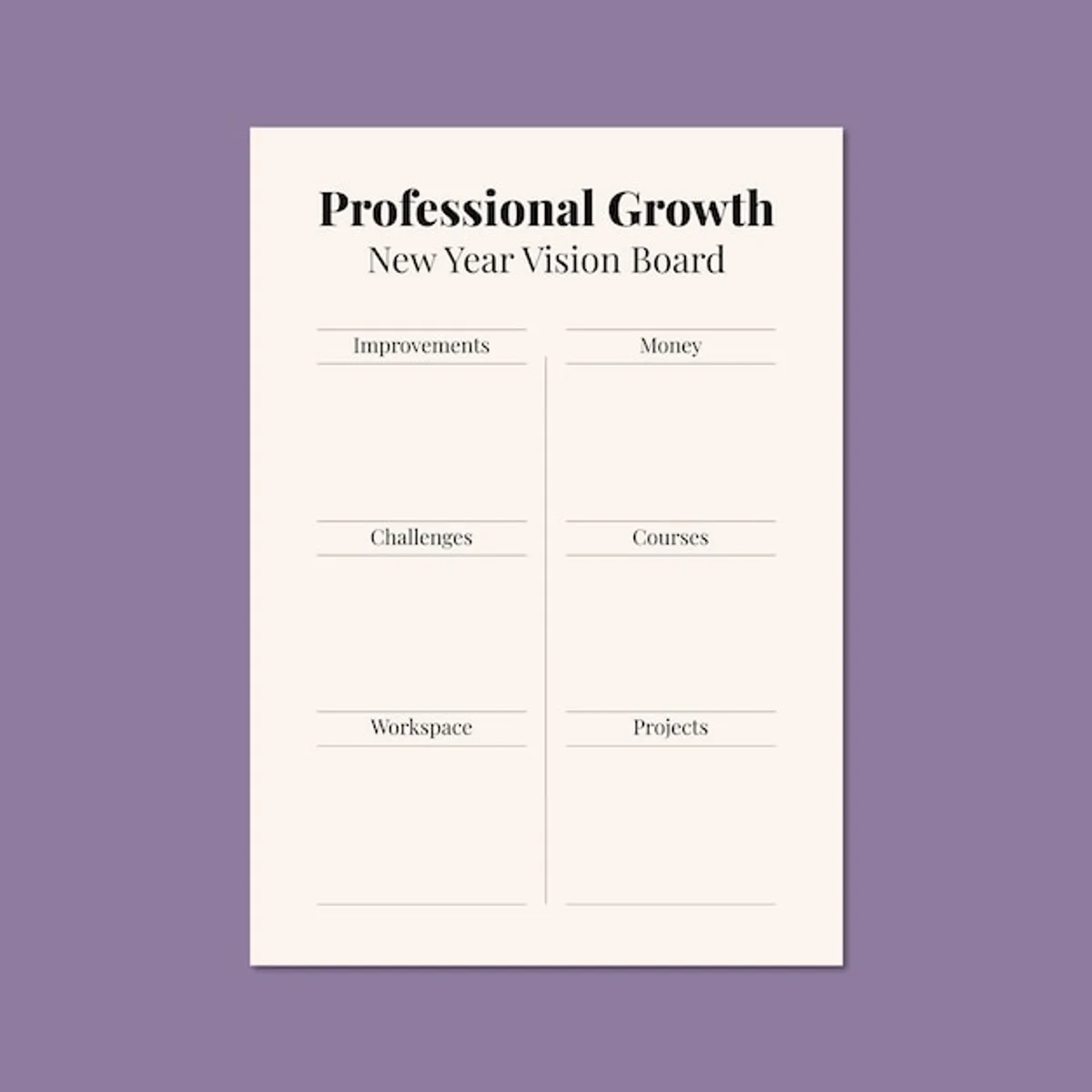 productive new year planning routine minimal workspace