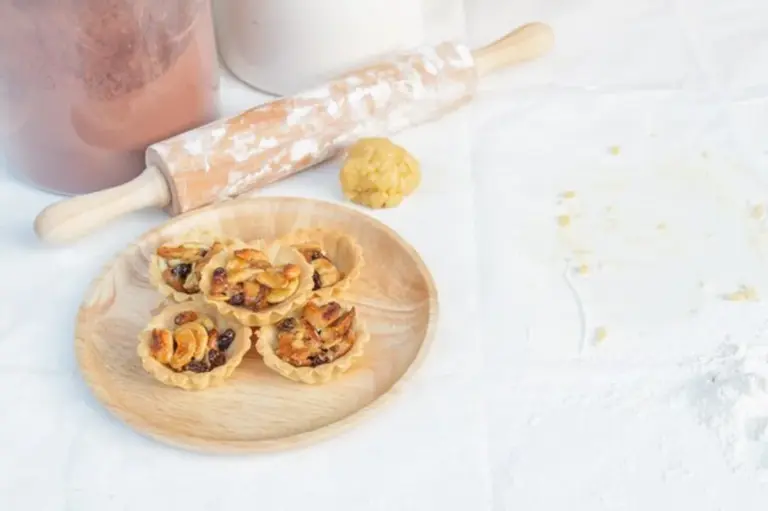 natural sweeteners autumn dessert flat lay