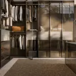 organized wardrobe real home minimalism czech