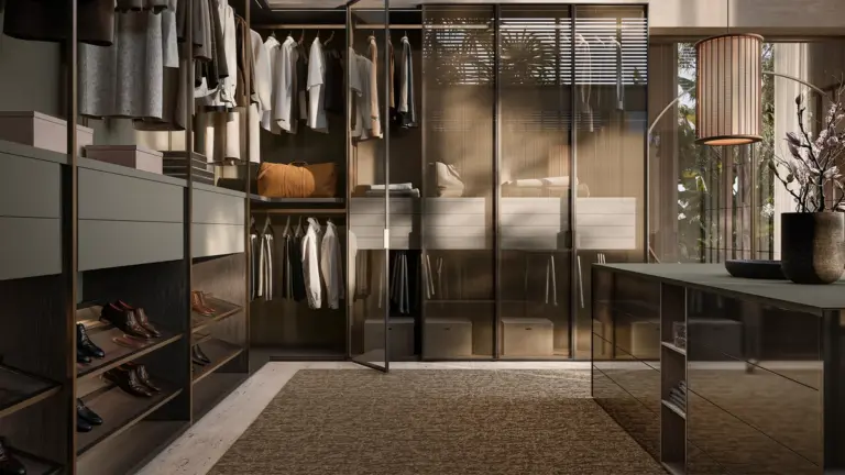 organized wardrobe real home minimalism czech