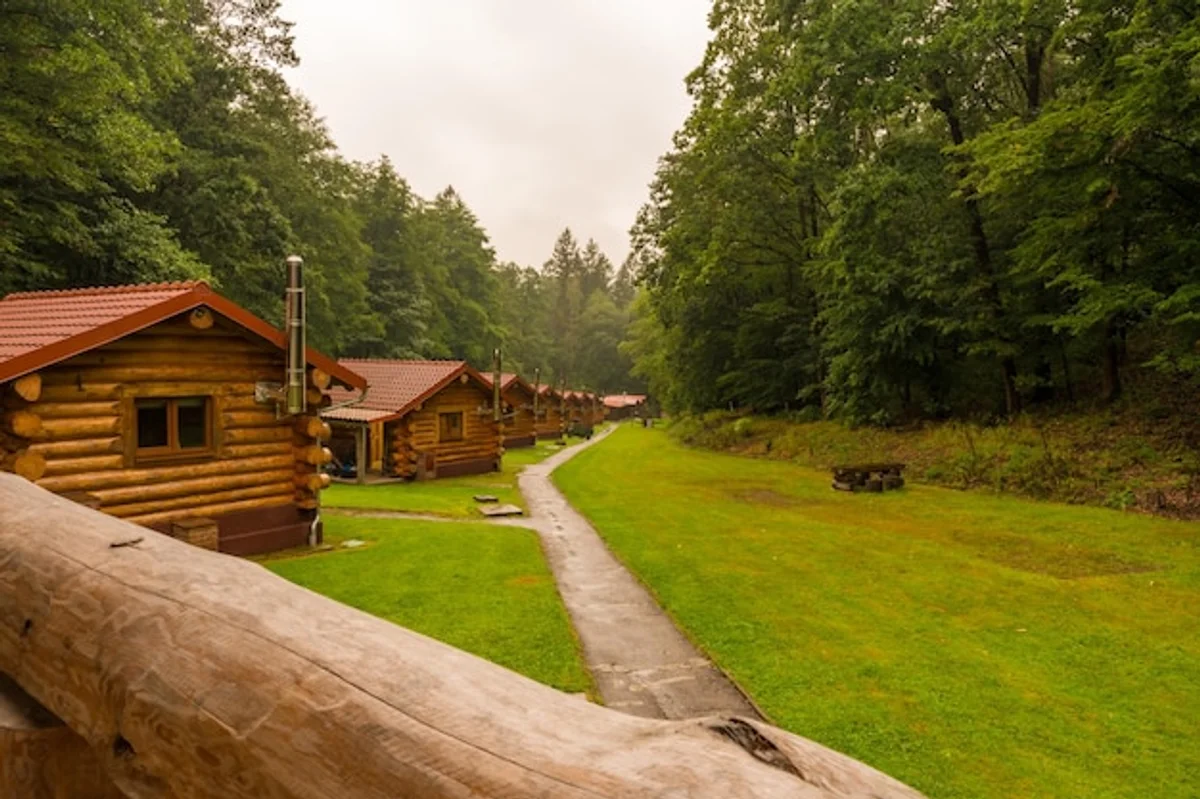 cozy cottage czech republic forest