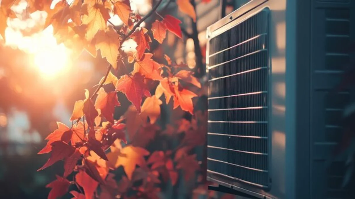 sunlight heating home autumn