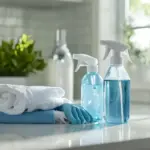 minimalist window cleaning, bright home, eco friendly cleaning
