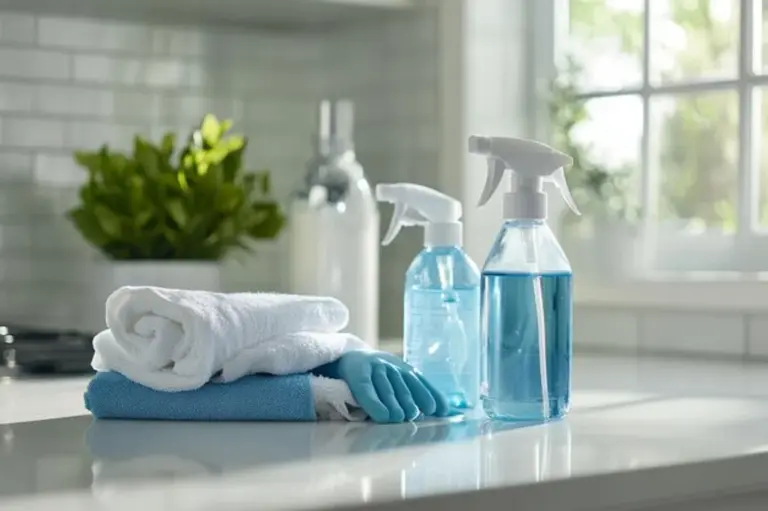 minimalist window cleaning, bright home, eco friendly cleaning