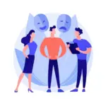 psychology and career advancement, emotional intelligence at work, European business team