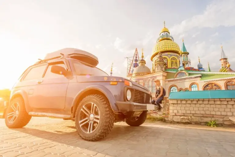 winter electric car charging czech city