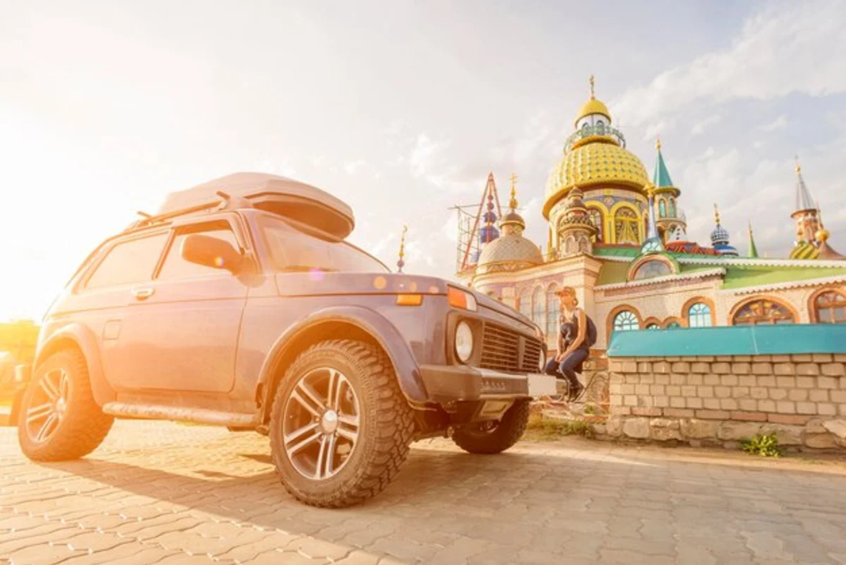 winter electric car charging czech city