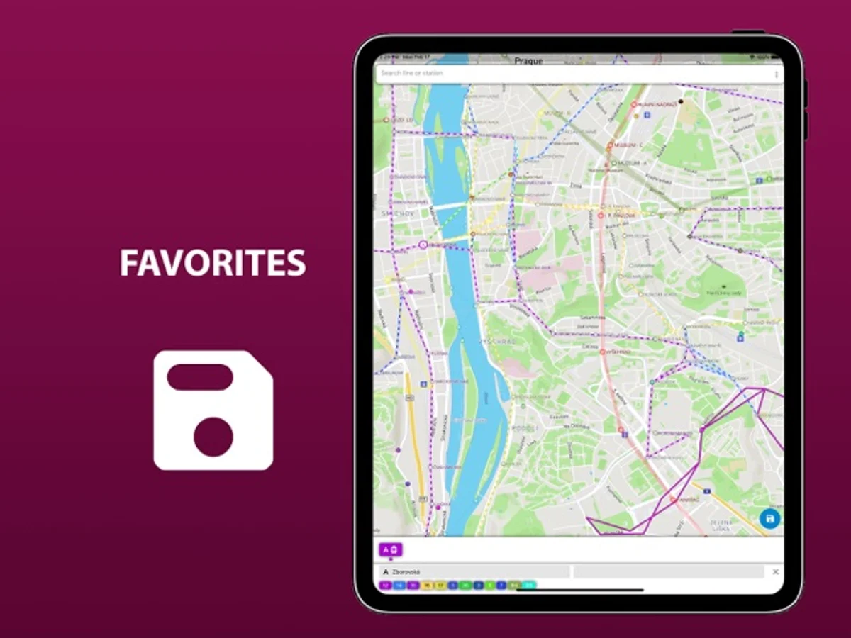 Metro Prague navigation offline app user experience