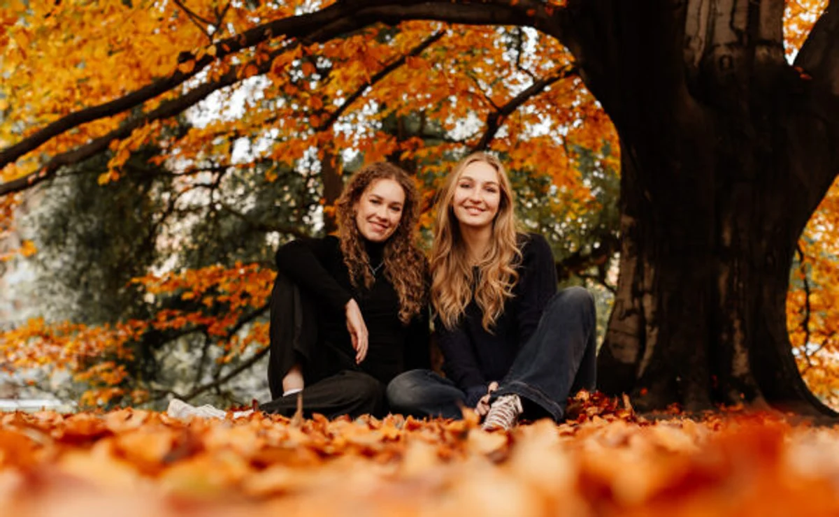 cozy autumn socializing Czech republic