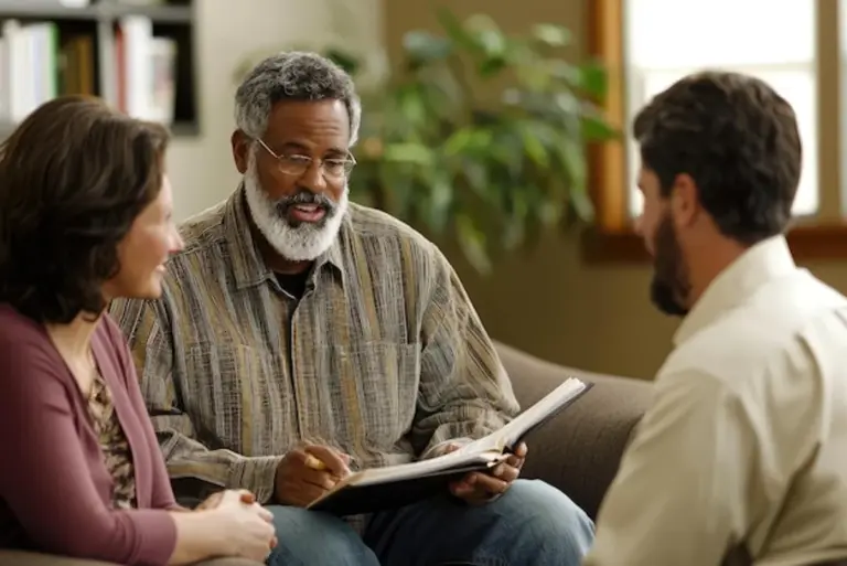 couple improving communication therapy