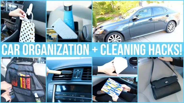 clean organized car interior modern Czech family