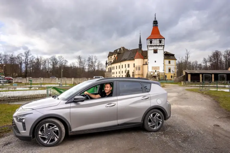 eco driving car Czech road trip fuel savings
