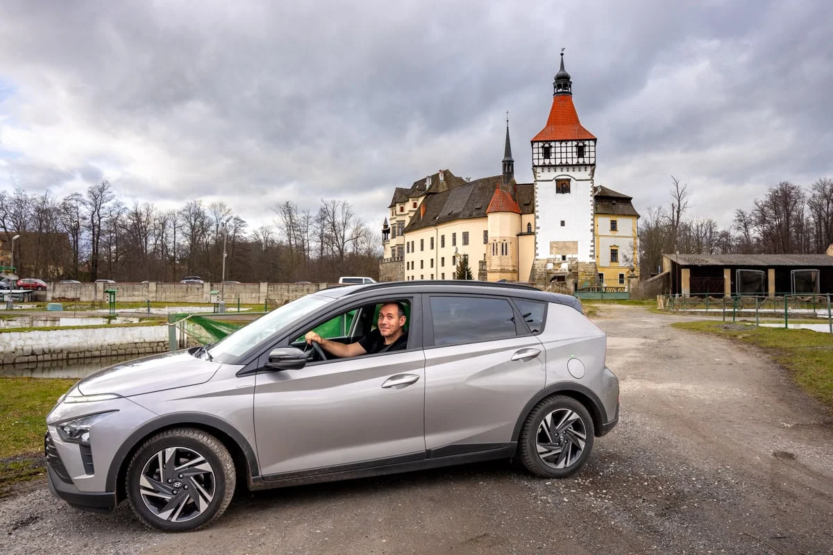 eco driving car Czech road trip fuel savings