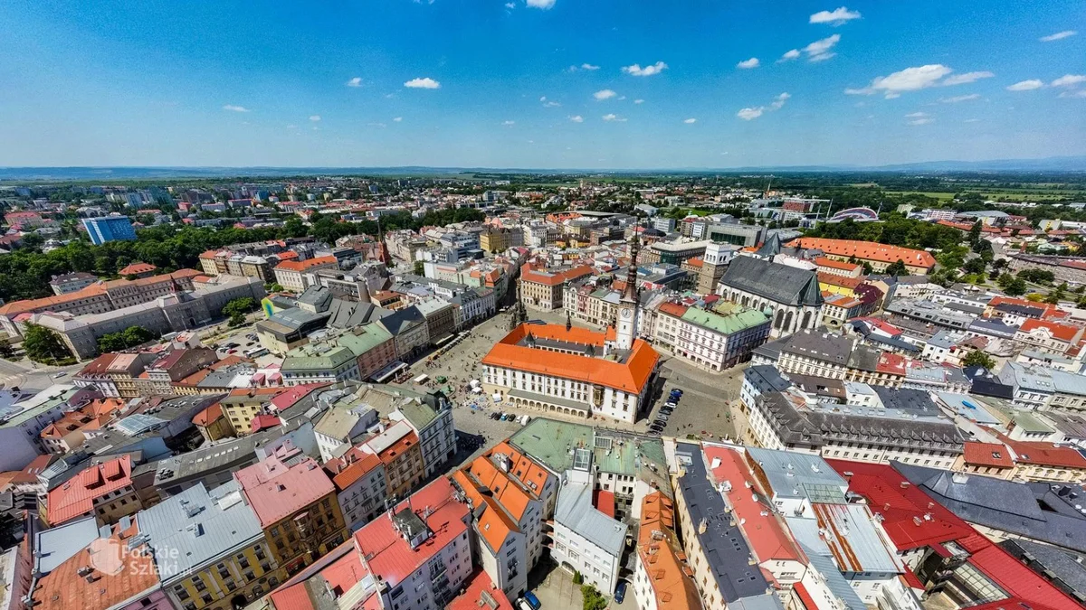 olomouc baroque city center november market
