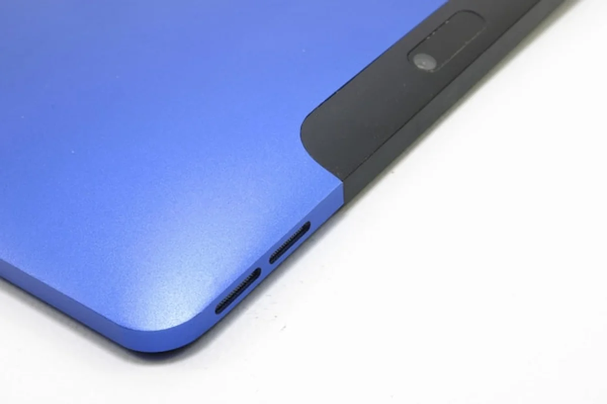 macro clean modern smartphone screen on table