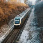 Czech public transport autumn commuters