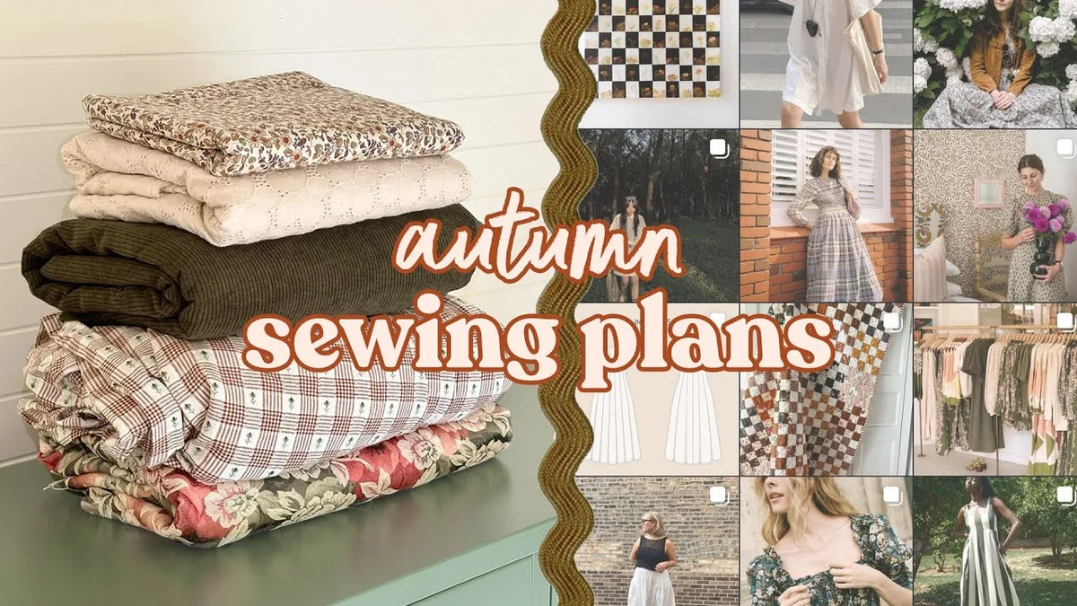 autumn sewing czech fabrics workspace