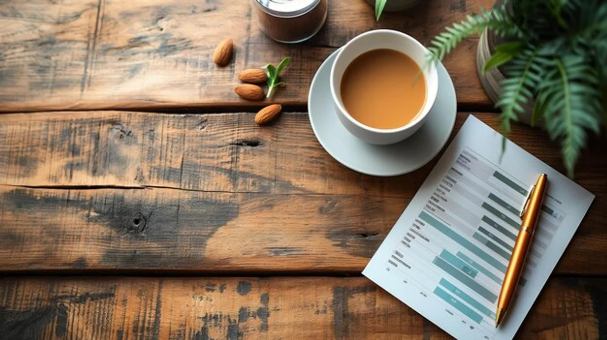 journaling creative inspiration workspace desk coffee pen