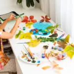 art therapy autumn creative activity family