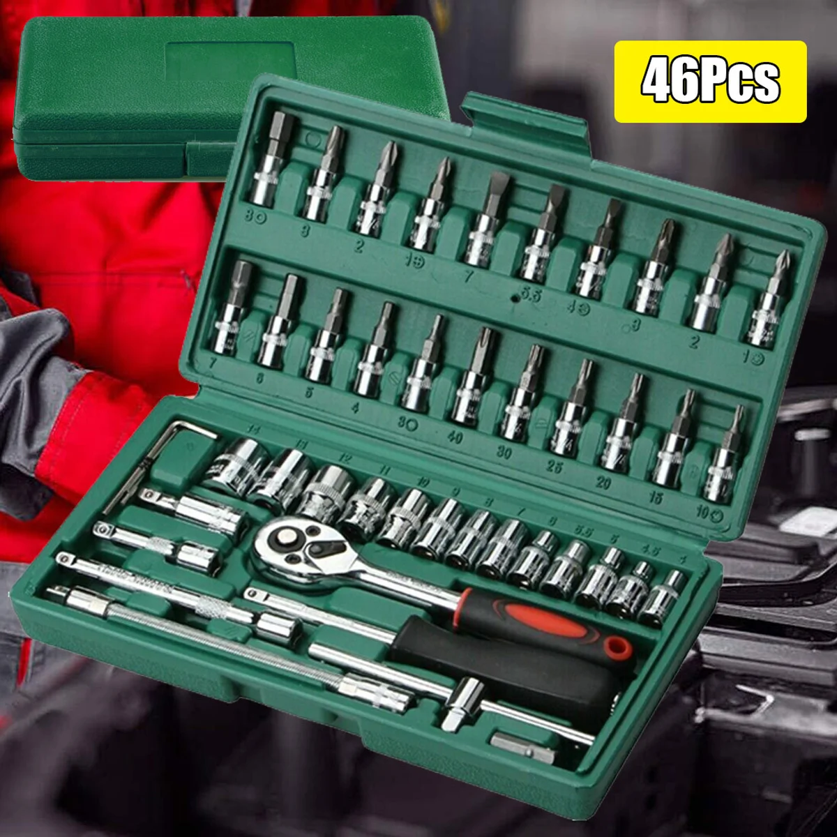 Czech driver autumn car maintenance garage tools