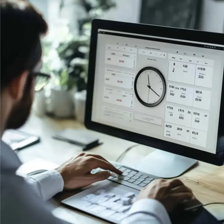 checking software update timing on device calendar