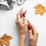 autumn hand nail care routine