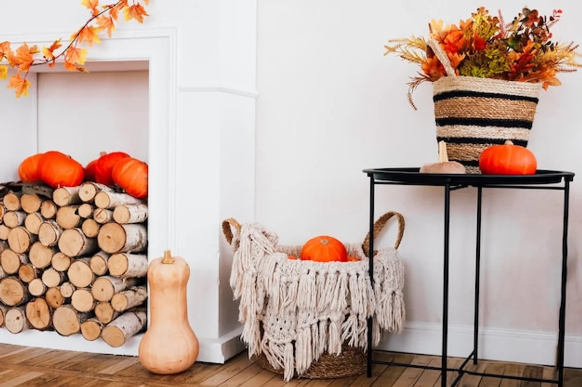 cozy autumn home organization minimalism