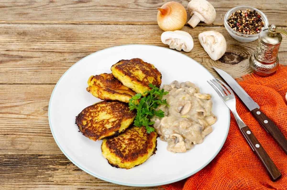 modern Czech kitchen cooking seasonal food