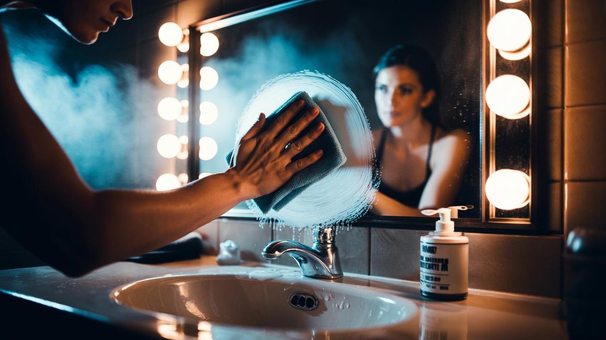 Papírová ručník a ocet: jak opravit zamlženě zrcadlo na 30 sekund - image 2