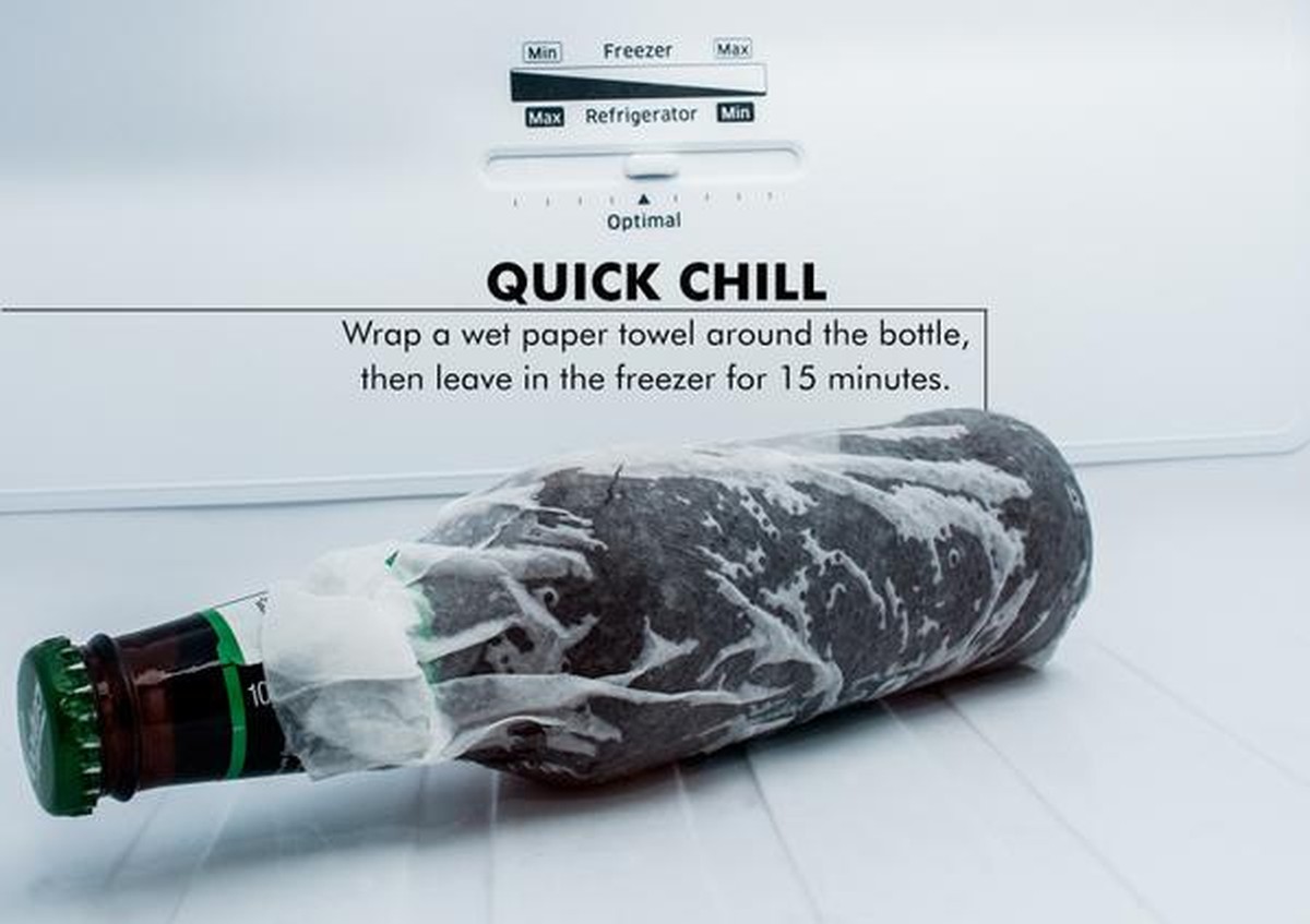 Vlhký ručník do mrazáku na 10 minut: proč si jej vezou i číšníci