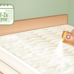 Jedlá soda na matrace: jak se zbavit pylu roztoče během noci